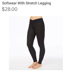 Cuddl Duds Lace ankle Leggings